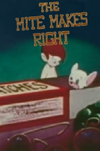 The Mite Makes Right Poster