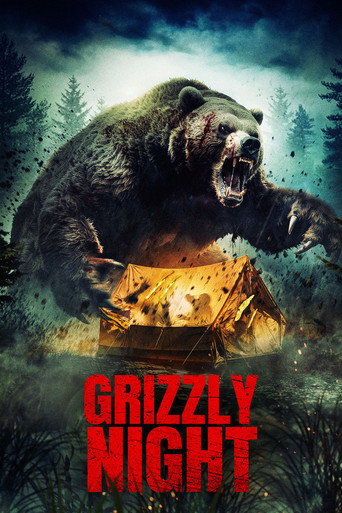 Grizzly Night Poster