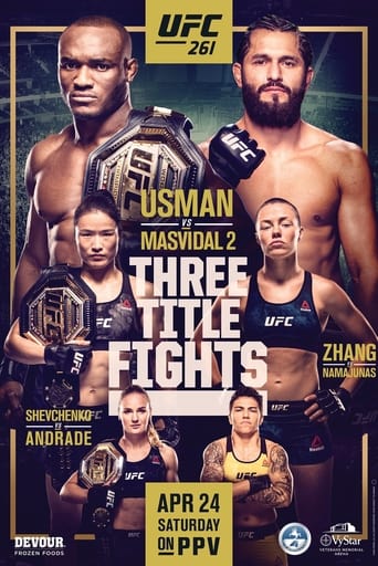 UFC 261: Usman vs. Masvidal 2 Poster