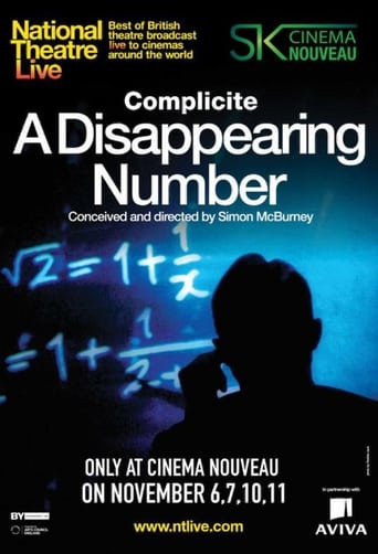 National Theatre Live: A Disappearing Number Poster