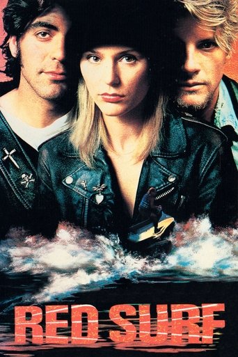 Red Surf Poster