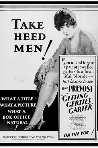 Getting Gertie's Garter Poster