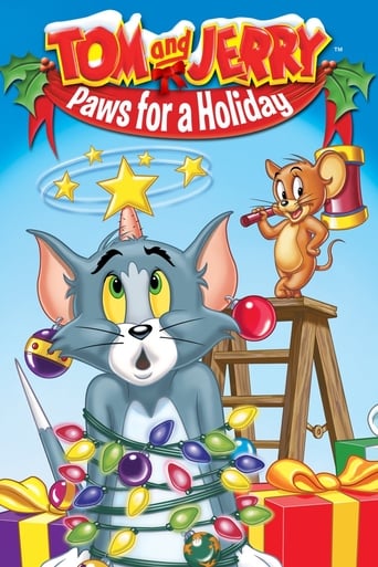Tom and Jerry: Paws for a Holiday Poster