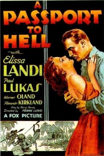 A Passport to Hell Poster