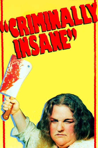 Criminally Insane Poster