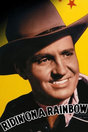 Ridin' on a Rainbow Poster