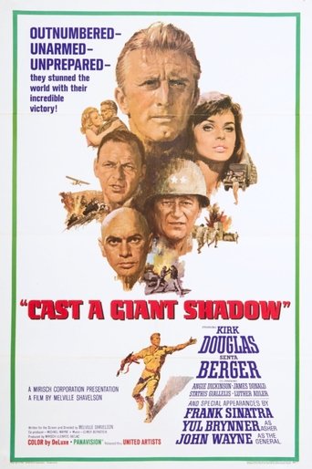 Cast a Giant Shadow Poster