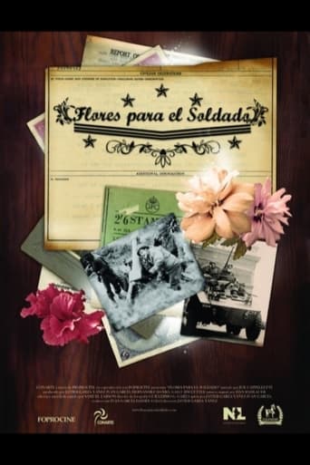 Flores para el soldado Poster