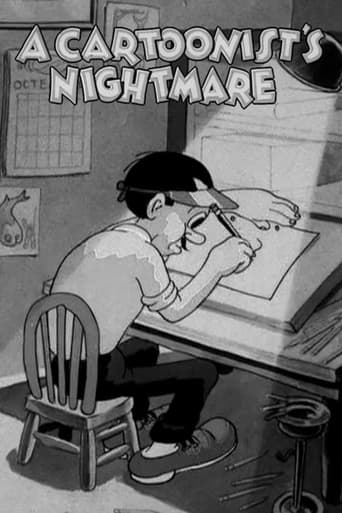 A Cartoonist's Nightmare Poster