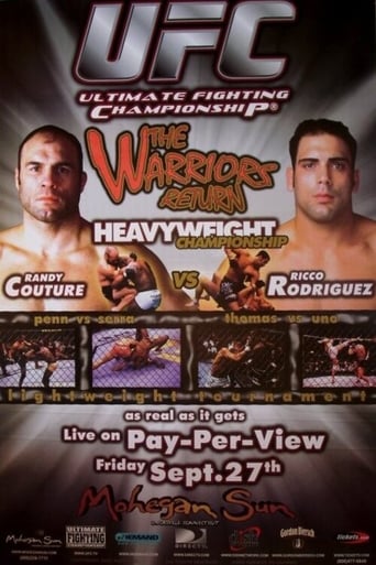 UFC 39: The Warriors Return Poster
