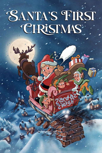 Santa's First Christmas Poster