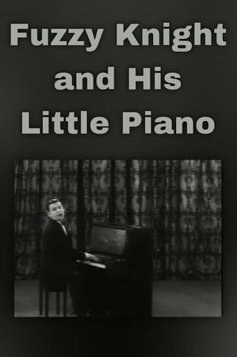 Fuzzy Knight and His Little Piano Poster