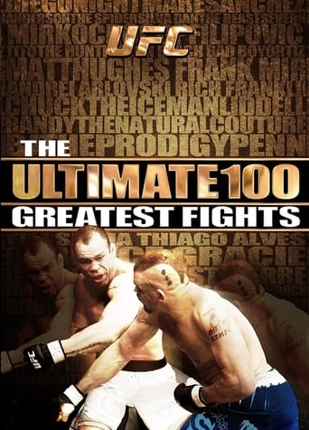 UFC: The Ultimate 100 Greatest Fights Poster