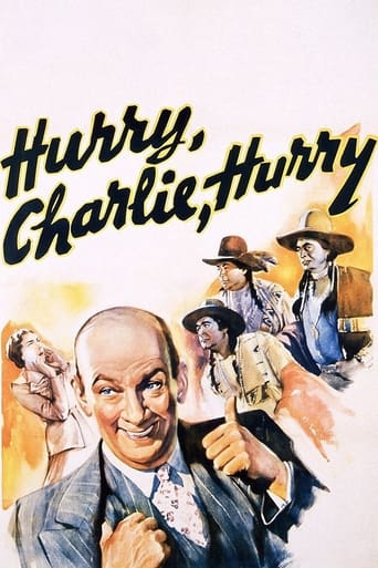 Hurry, Charlie, Hurry Poster