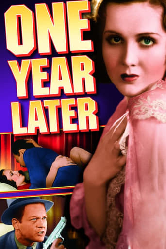 One Year Later Poster
