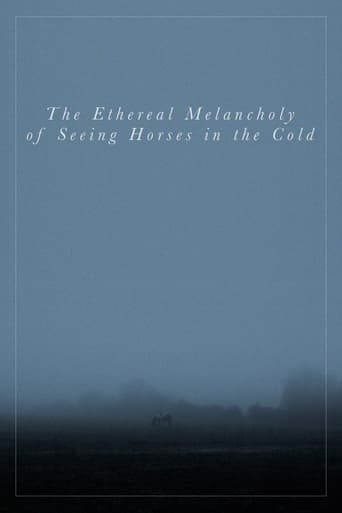 The Ethereal Melancholy of Seeing Horses in the Cold Poster