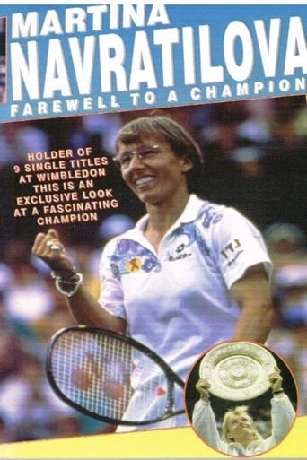 Martina: Farewell to a Champion Poster