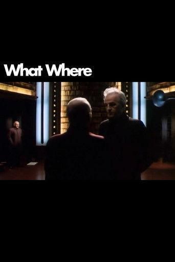 What Where Poster