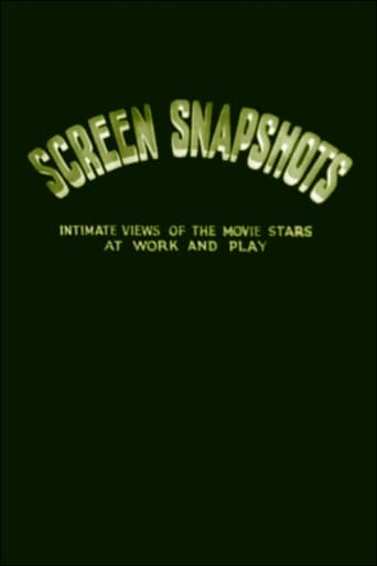 Screen Snapshots (Series 1, No. 20) Poster