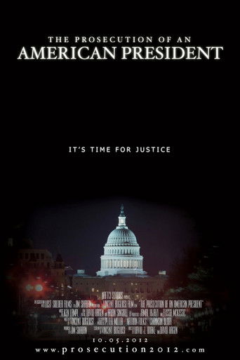 The Prosecution of an American President Poster