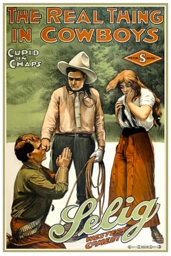 The Real Thing in Cowboys Poster