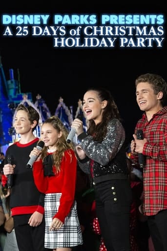 Disney Parks Presents 25 Days of Christmas Holiday Party Poster