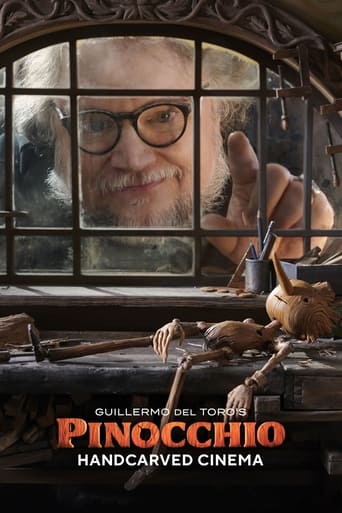 Guillermo del Toro's Pinocchio: Handcarved Cinema Poster