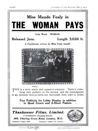 The Woman Pays Poster