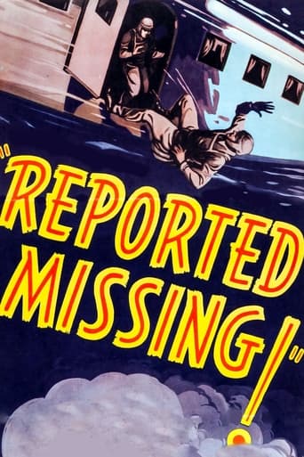 Reported Missing Poster