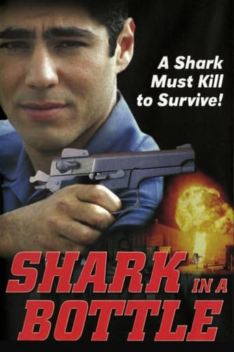 Shark in a Bottle Poster