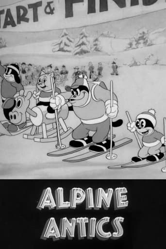 Alpine Antics Poster