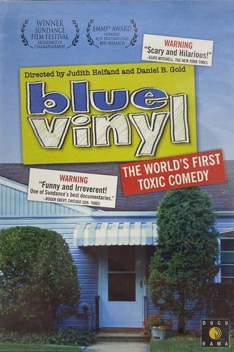 Blue Vinyl Poster