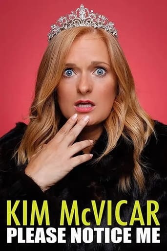 Kim McVicar: Please Notice Me Poster
