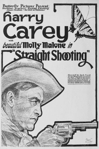 Straight Shooting Poster