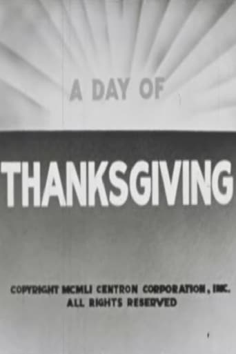 A Day Of Thanksgiving Poster
