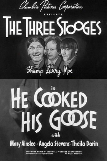 He Cooked His Goose Poster