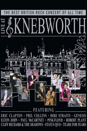 The Best British Rock Concert of All Time: Live at Knebworth Poster