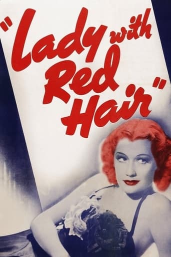 Lady with Red Hair Poster