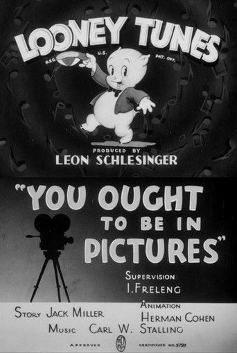 You Ought to Be in Pictures Poster