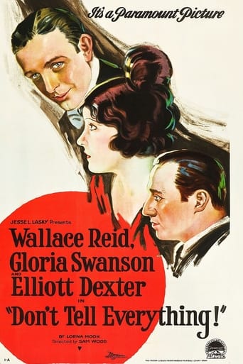 Don't Tell Everything Poster