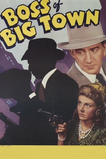 The Boss of Big Town Poster