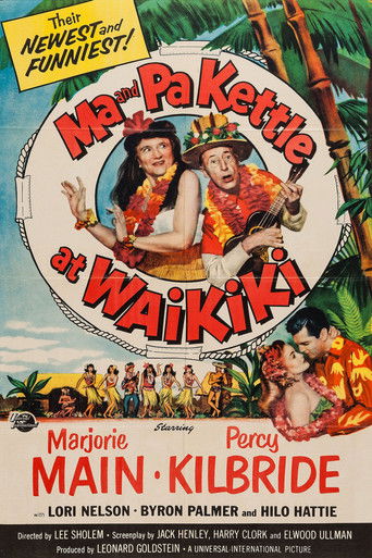 Ma and Pa Kettle at Waikiki Poster