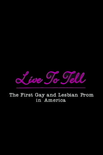 Live to Tell: The First Gay and Lesbian Prom in America Poster