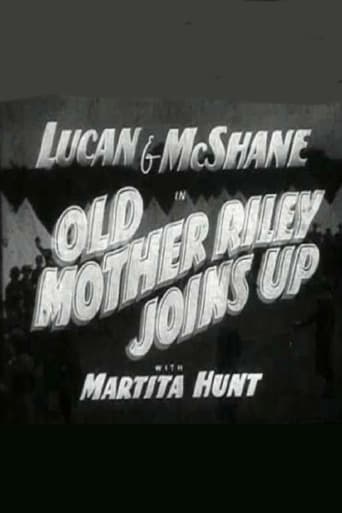 Old Mother Riley Joins Up Poster