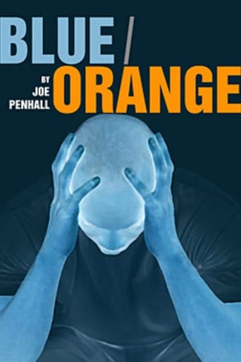 Blue/Orange Poster