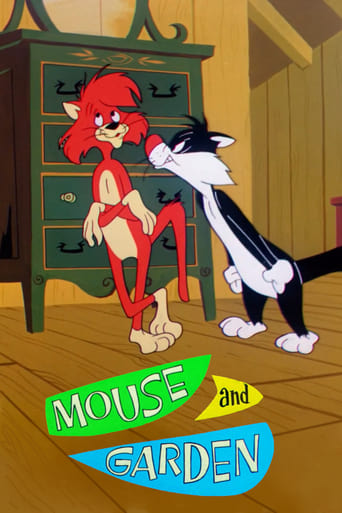 Mouse and Garden Poster