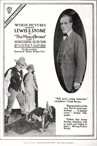 The Man of Bronze Poster