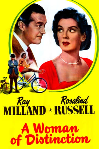 A Woman of Distinction Poster