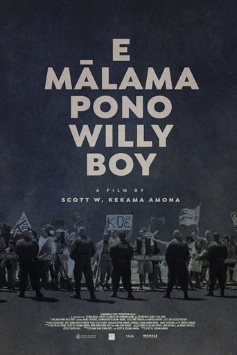E Mālama Pono, Willy Boy Poster
