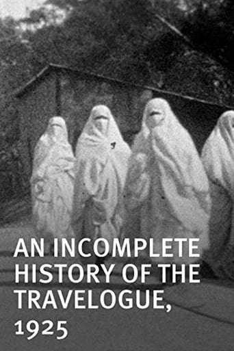 An Incomplete History of the Travelogue, 1925 Poster